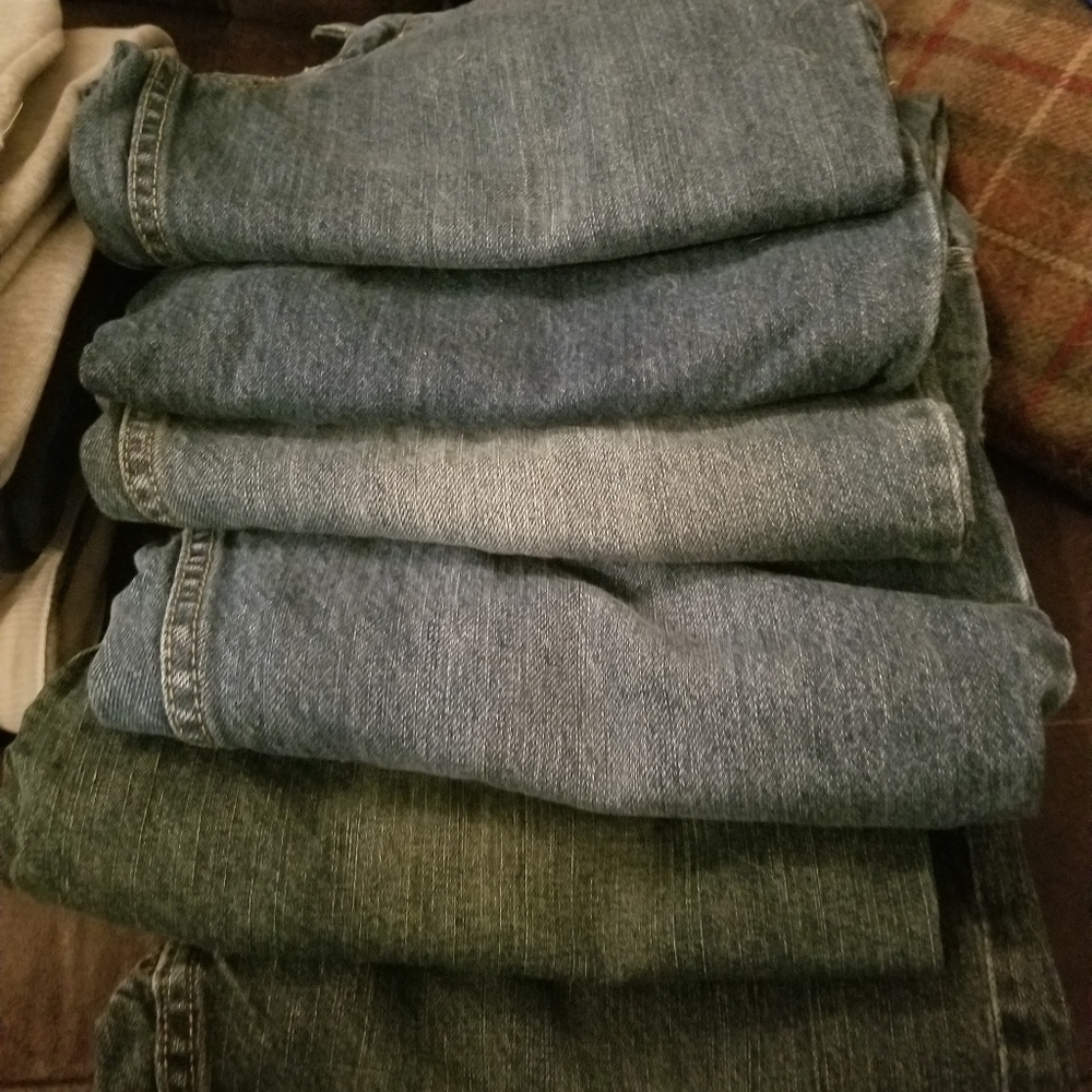 Boys size 12 huskey Jeans - gap, cat & jack and arizona